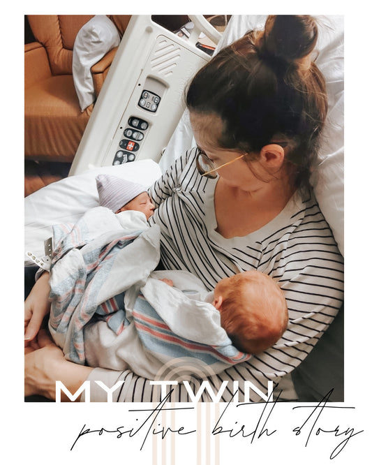 Callum and Ronin | a twin birth story