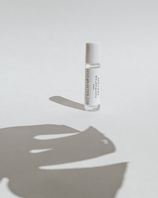Postpartum Emotions // Fourth Trimester, Postpartum Support, Calming, Grounding, New Mom Essential Oil Roller