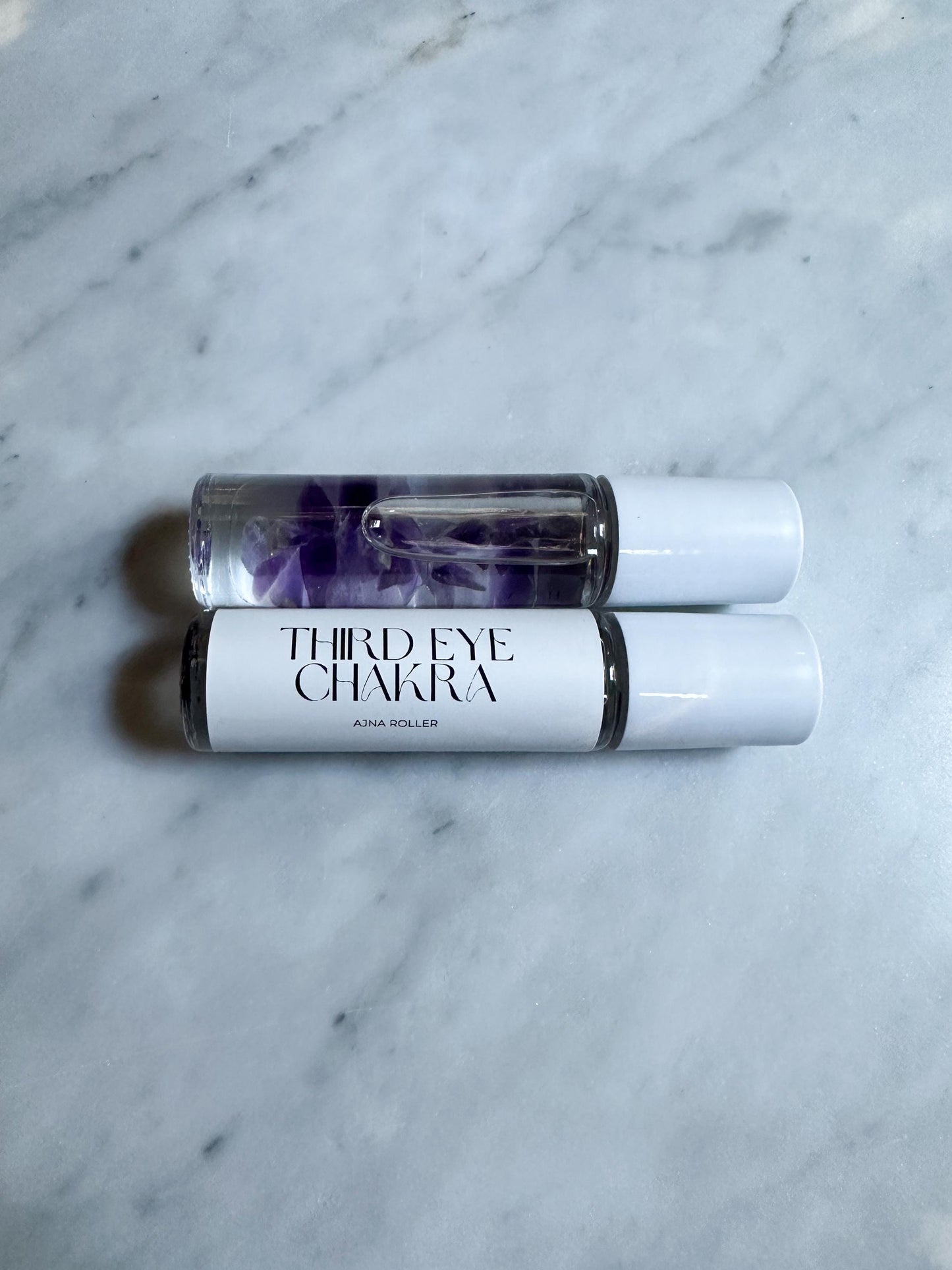 7 Chakra Essential Oil Rollers // Gemstone Infused, Chakra Balancing, Spiritual Awakening, Energy Centers Oil, Meditation, Healers Gift