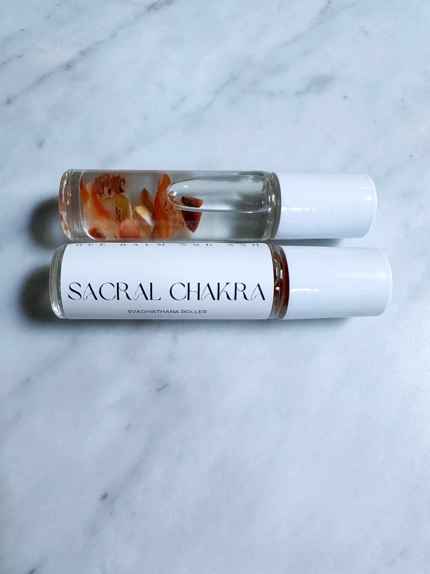 7 Chakra Essential Oil Rollers // Gemstone Infused, Chakra Balancing, Spiritual Awakening, Energy Centers Oil, Meditation, Healers Gift