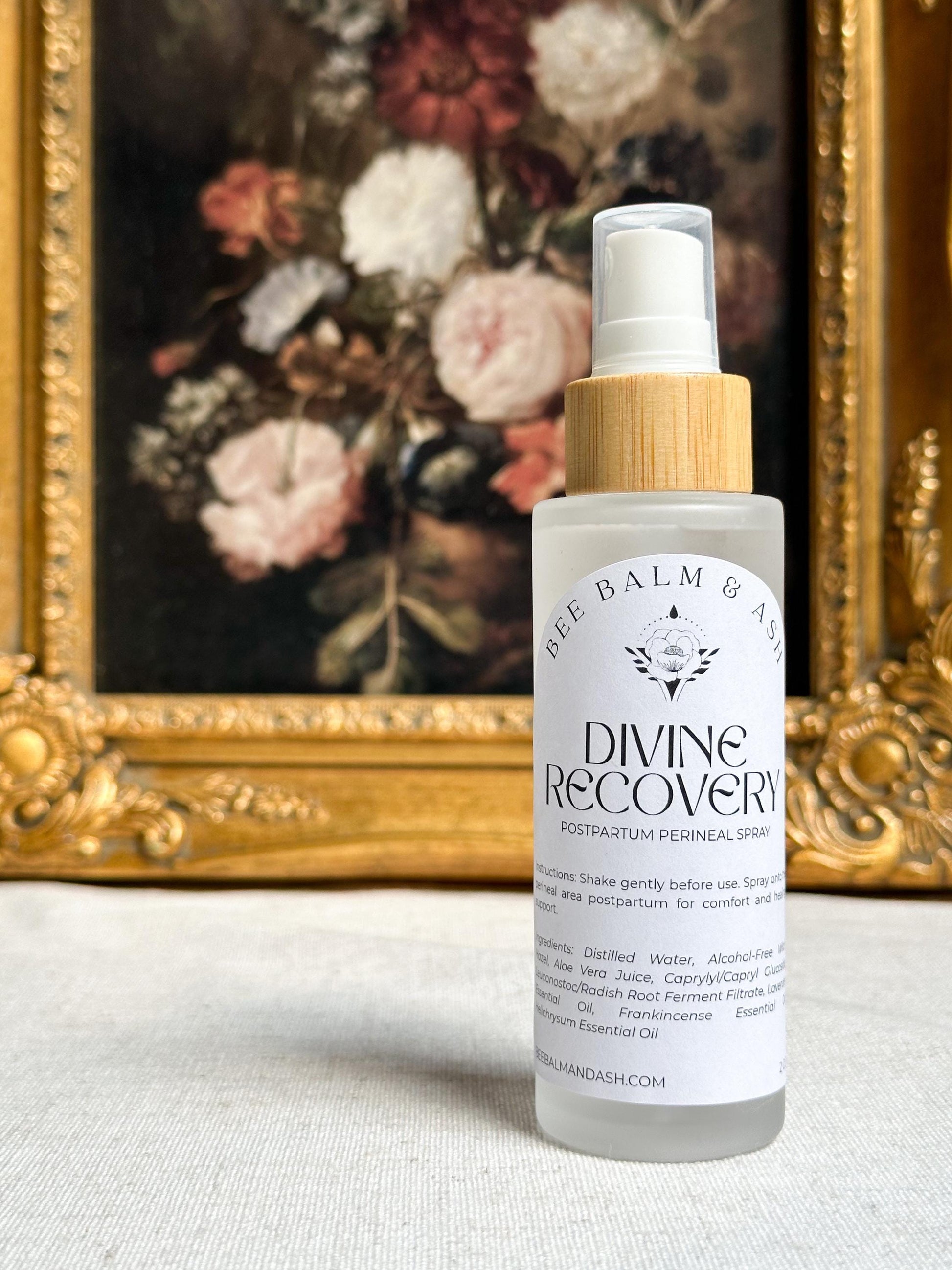Divine Recovery // Postpartum Perineal Spray | Natural Herbal Mist for Birth Healing and Postnatal Care