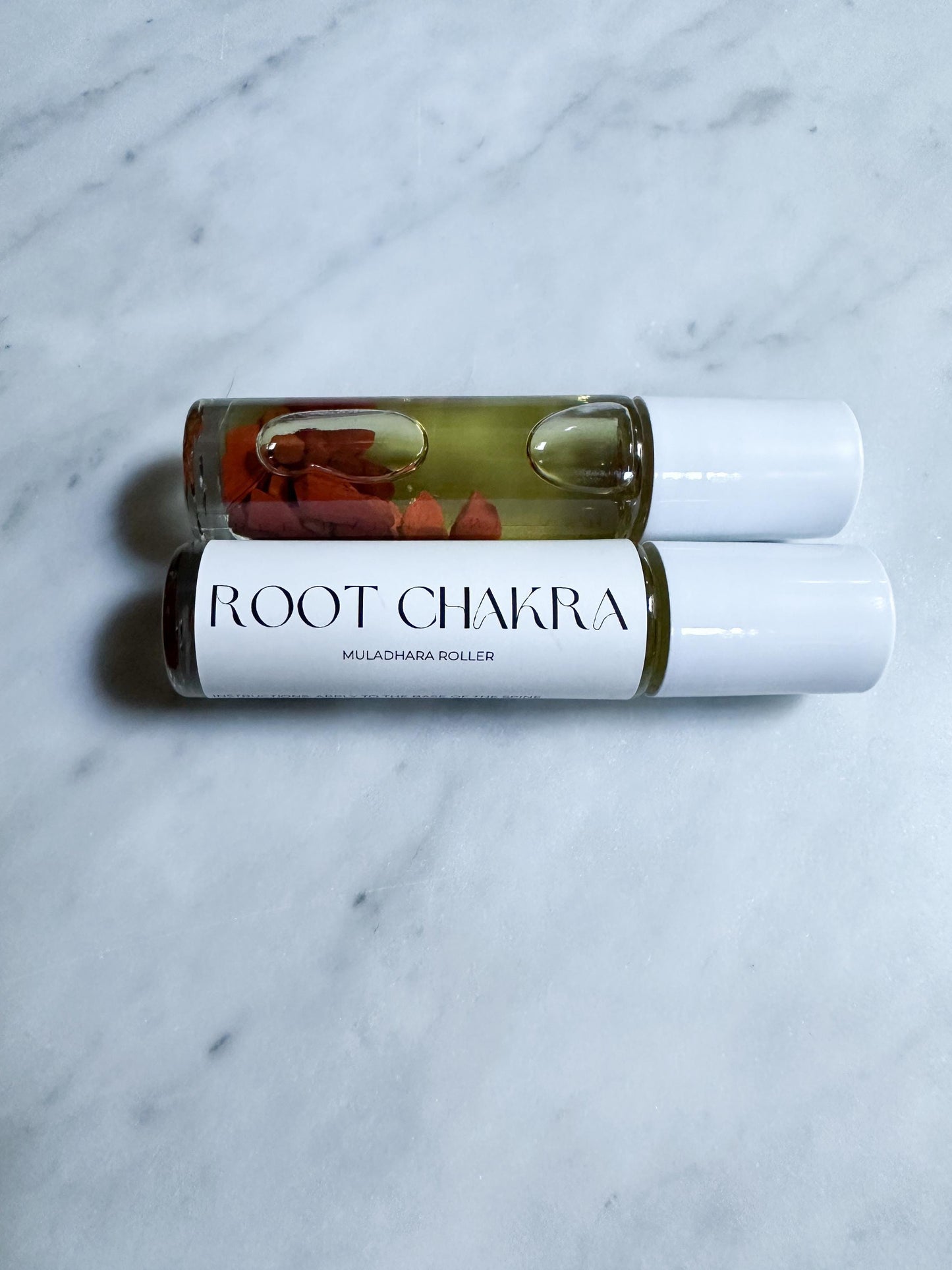 7 Chakra Essential Oil Rollers // Gemstone Infused, Chakra Balancing, Spiritual Awakening, Energy Centers Oil, Meditation, Healers Gift