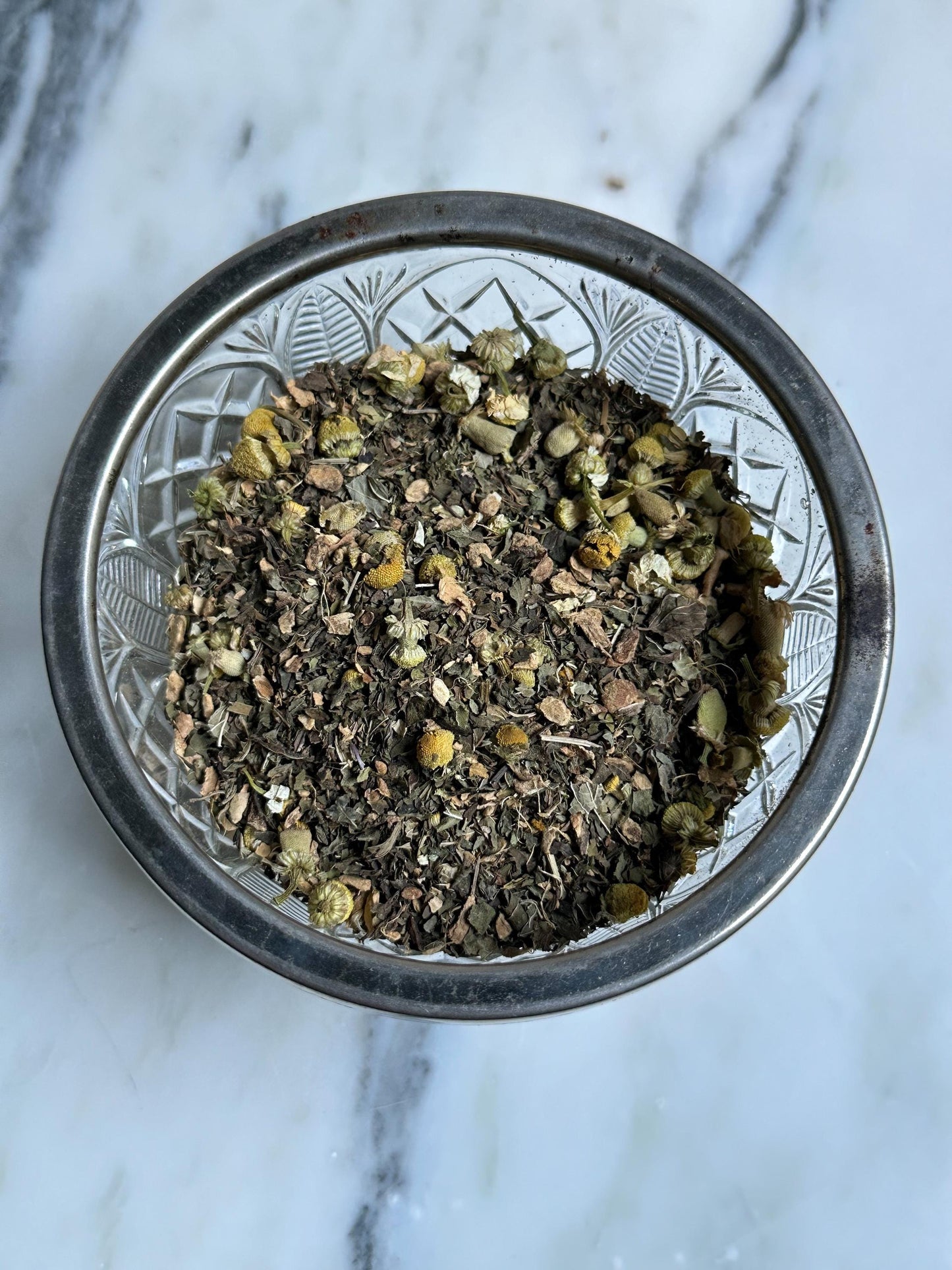 Morning Ease // Organic Loose Leaf Tea for Pregnancy Nausea, Caffeine-Free Herbal Support for Morning Sickness and Digestive Calm