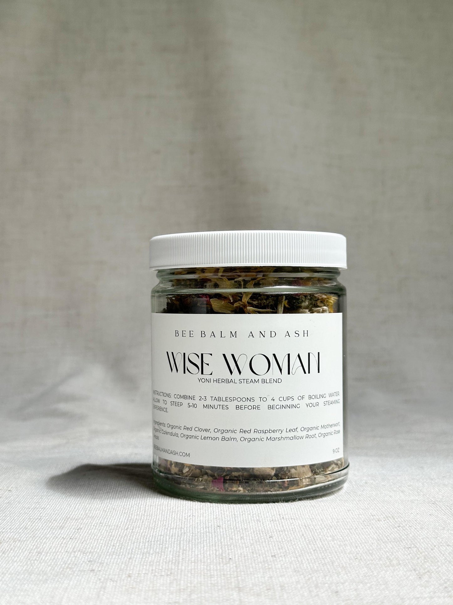 Vaginal Steam // Wise Woman // Organic Yoni V Steam for Menopause & Perimenopause Support, Hot Flash Relief, Herbal Feminine Care