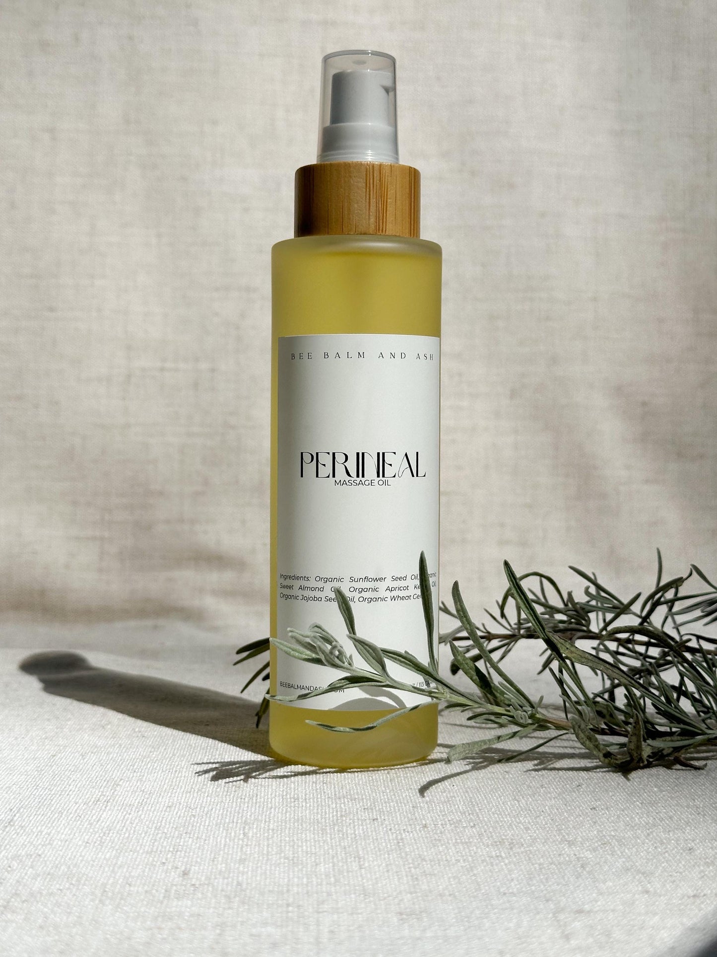 Perineal Massage Oil // Natural Birth Support and Postpartum Care for Moms & Doulas, Organic Oils, Postnatal Healing, Labor Essentials
