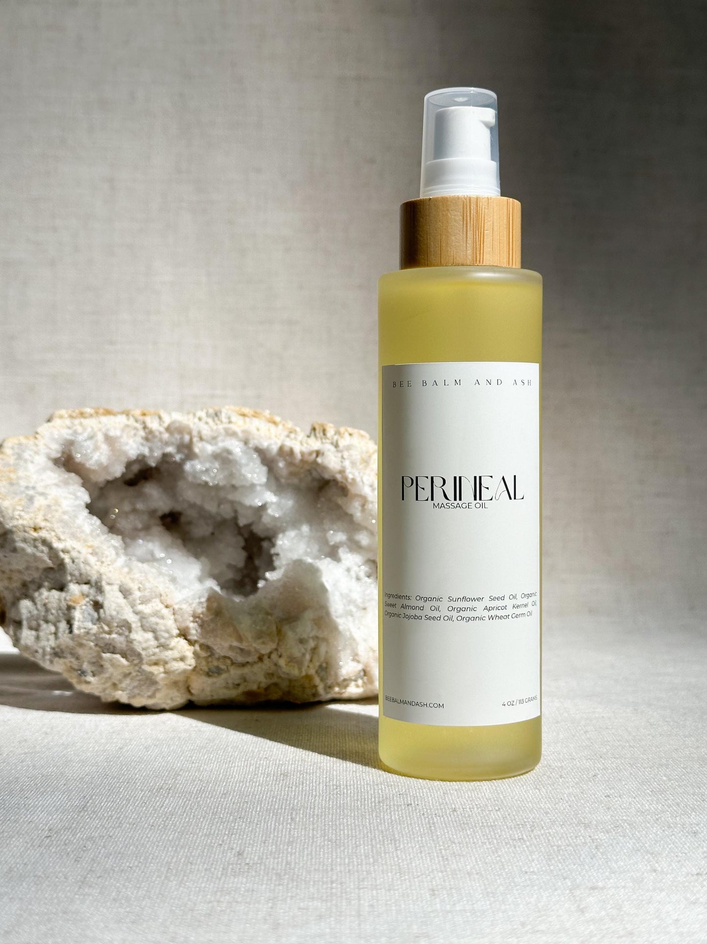 Perineal Massage Oil // Natural Birth Support and Postpartum Care for Moms & Doulas, Organic Oils, Postnatal Healing, Labor Essentials