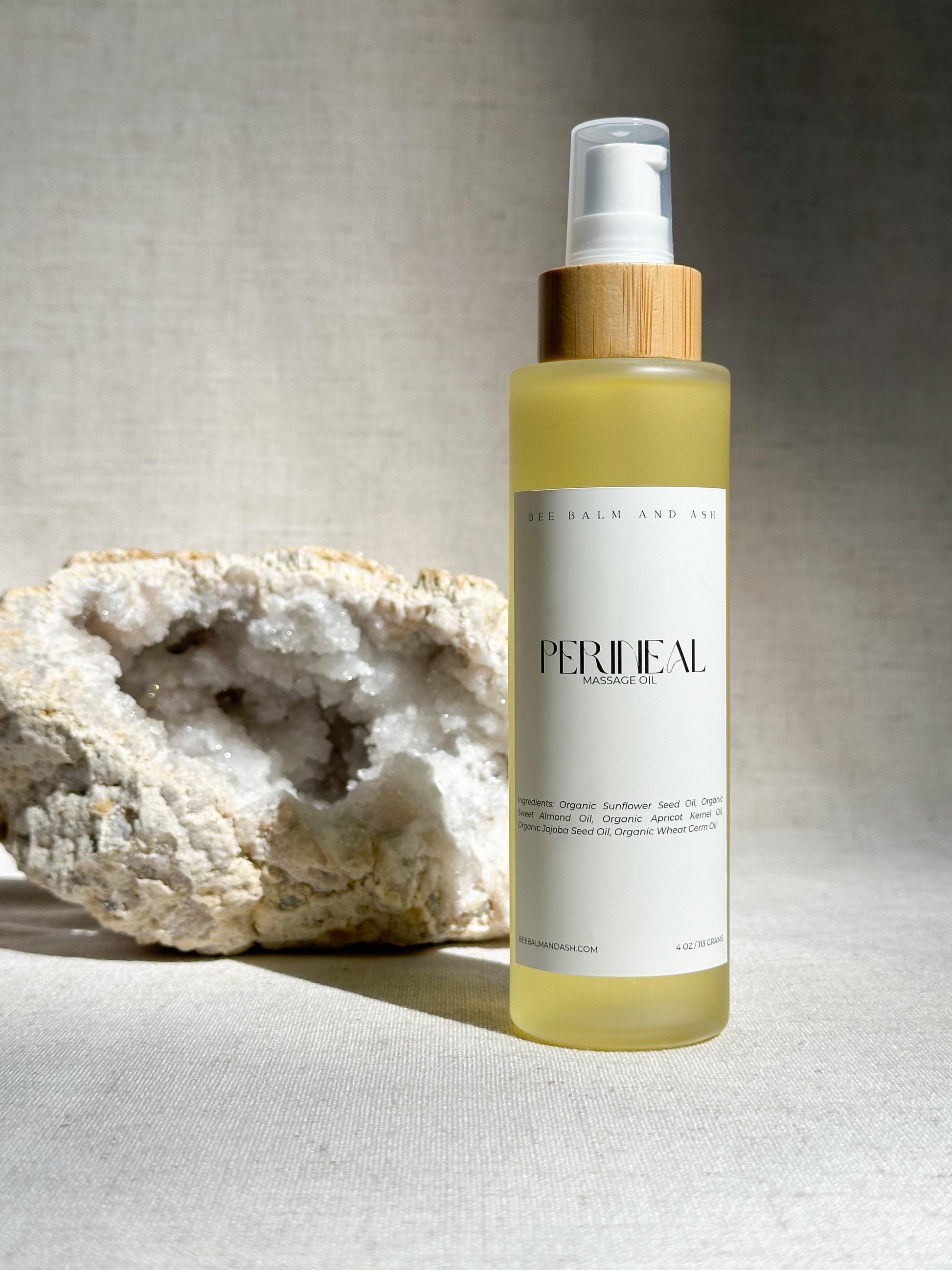 Perineal Massage Oil // Natural Birth Support and Postpartum Care for Moms & Doulas, Organic Oils, Postnatal Healing, Labor Essentials