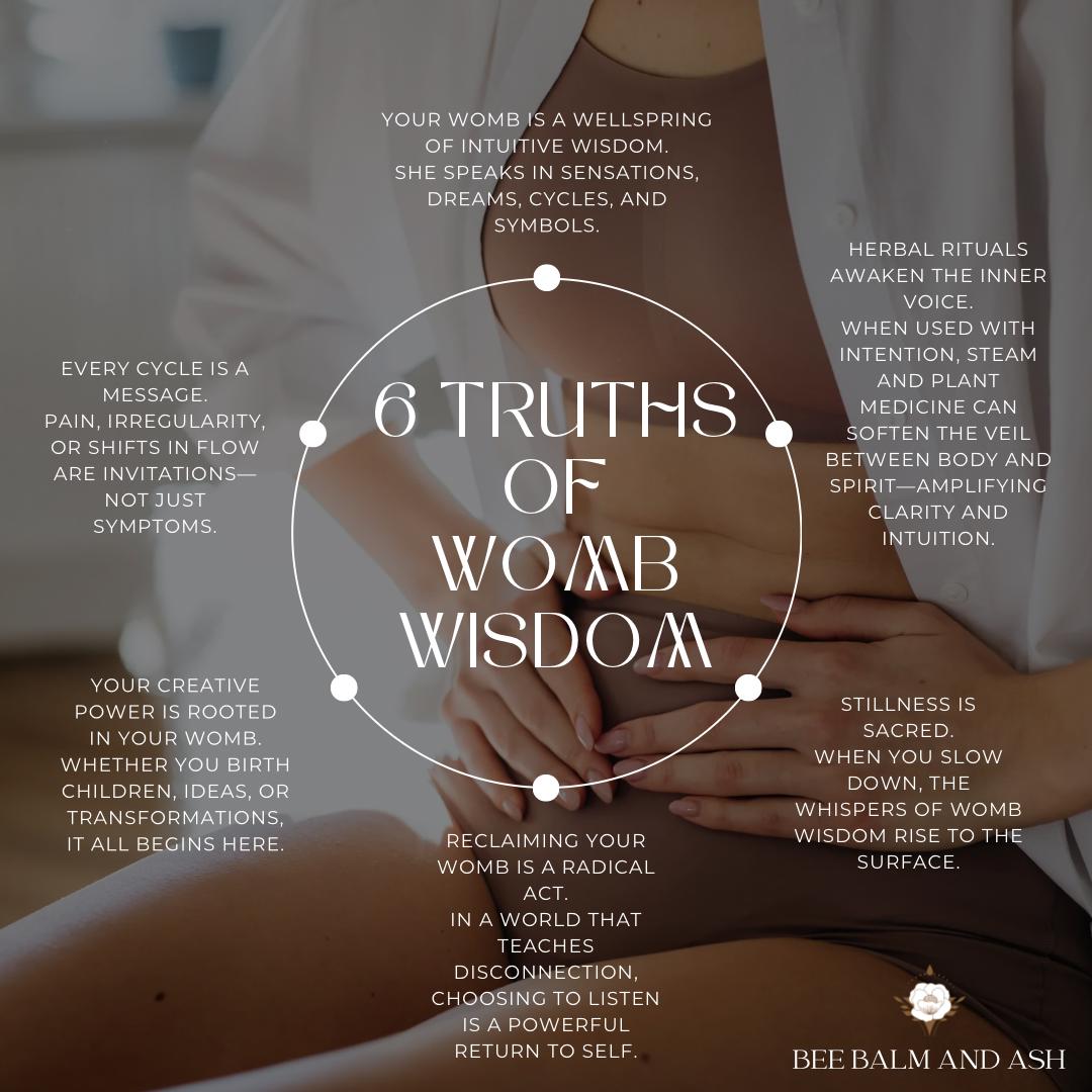 Womb Cleanse // Castor Oil Infused with Essential Oils for Reproductive System Detox Support, Circulation Boost | Organic