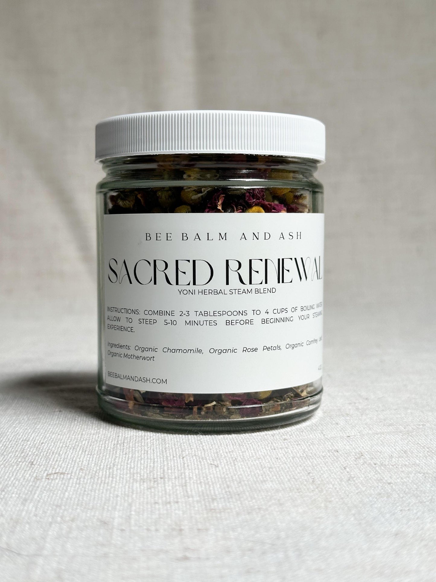 Vaginal Steam // Sacred Renewal // Organic Yoni V Steam for Pregnancy Loss, Miscarriage or Womb Trauma, Rainbow Baby Journey Support