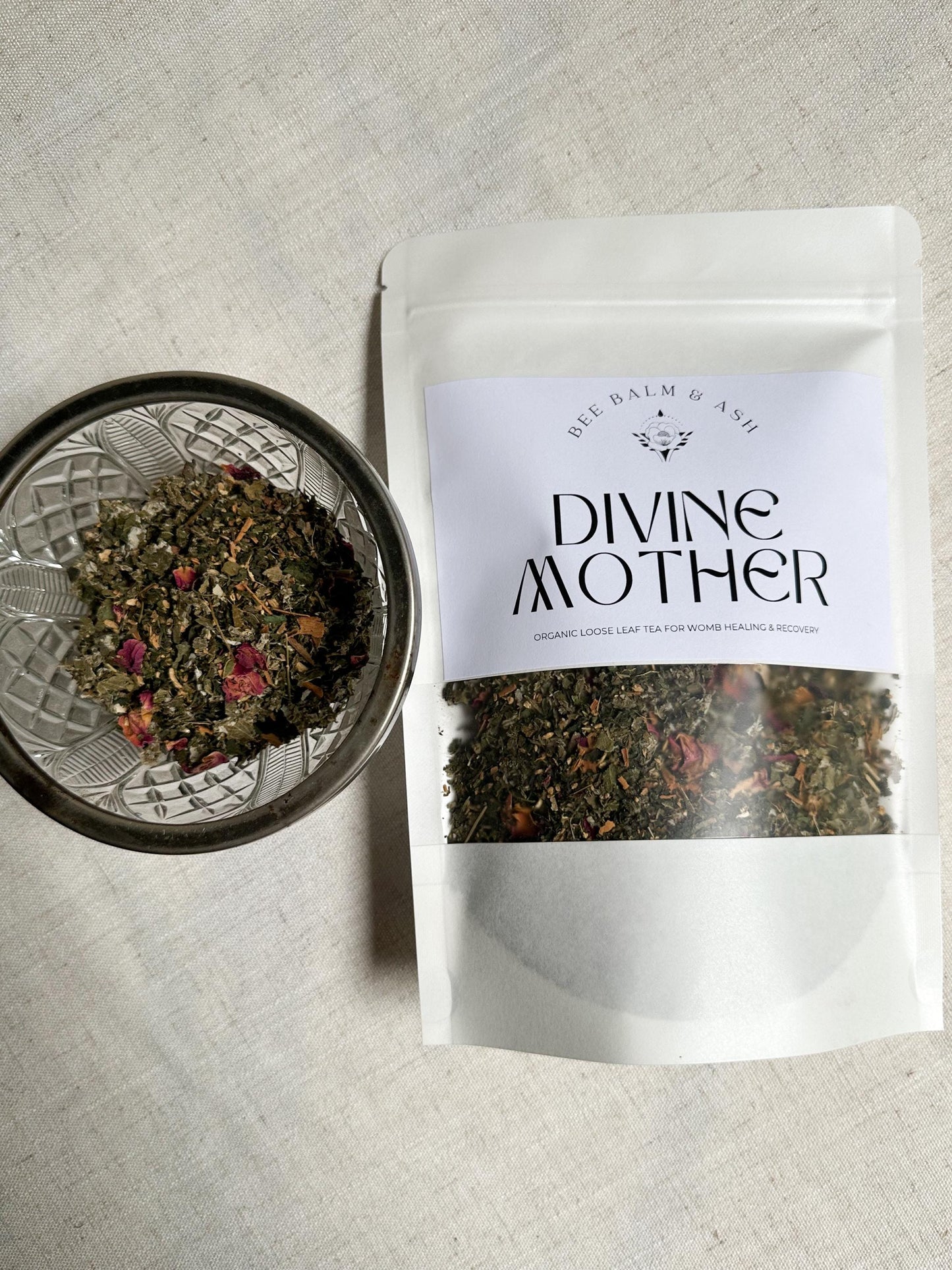Divine Mother // Organic Loose Leaf Herbal Tea for Postpartum Recovery, Hormone Balance & Reproductive Health