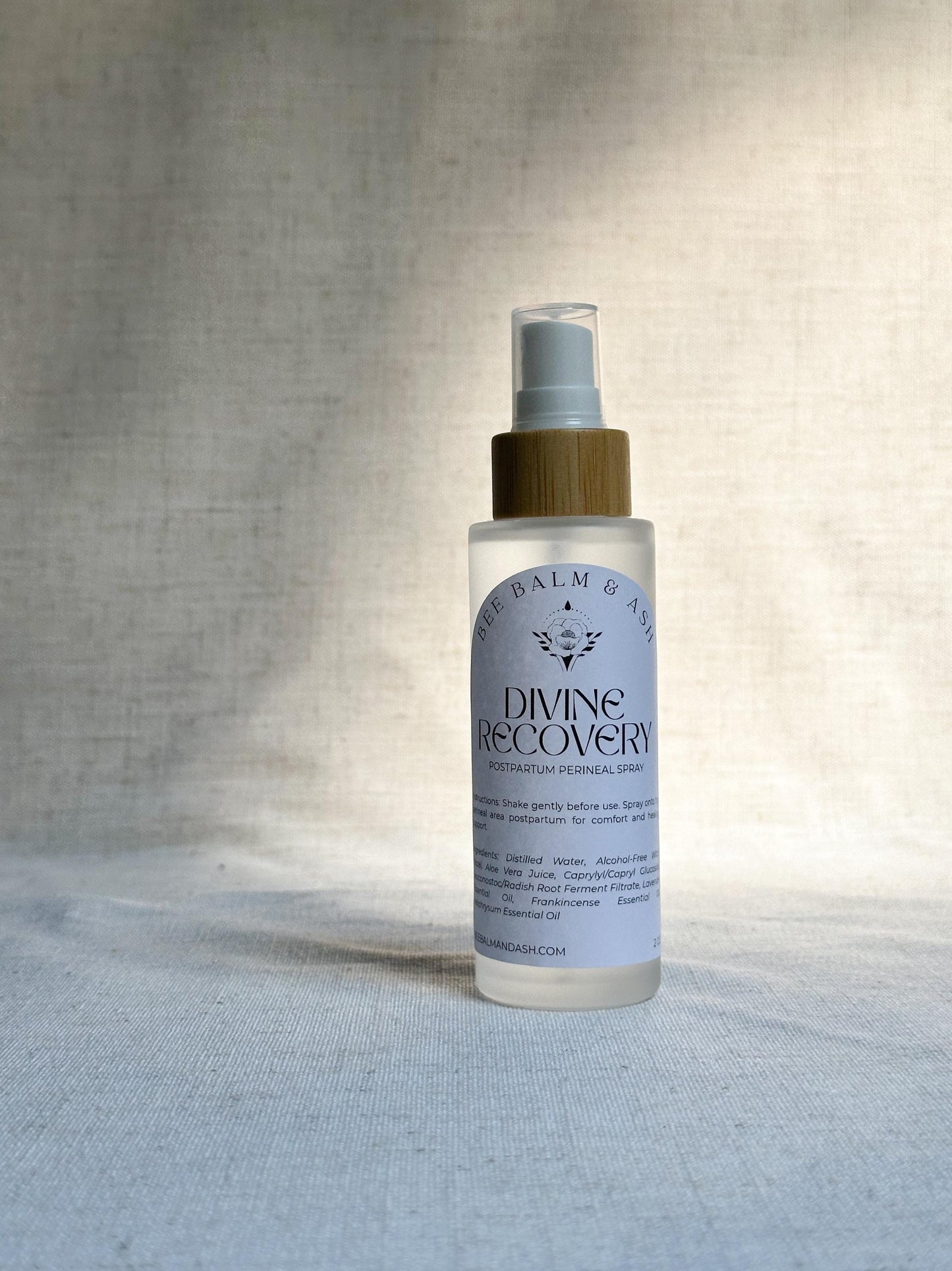 Postpartum Recovery Set: Herbal Sitz Bath & Perineal Spray