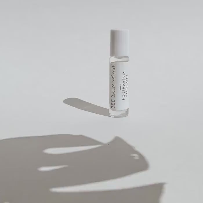 Postpartum Emotions // Fourth Trimester, Postpartum Support, Calming, Grounding, New Mom Essential Oil Roller