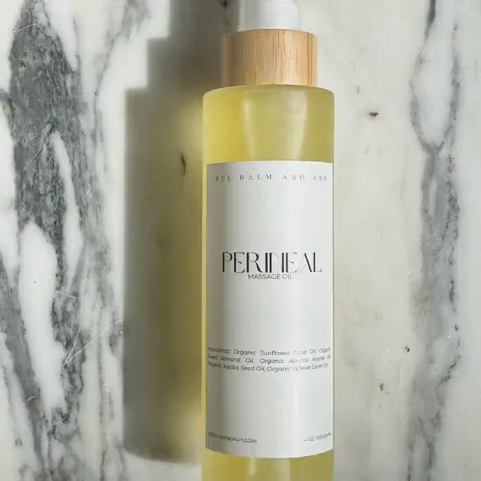 Organic Perineal Massage Oil: Natural Birth & Postpartum Support