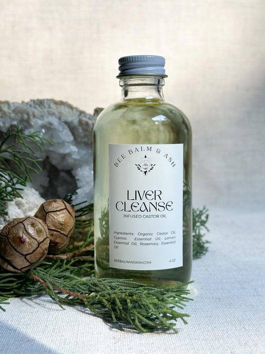 Liver Care Castor Oil | Infused Abdominal Clearing Pack Oil
