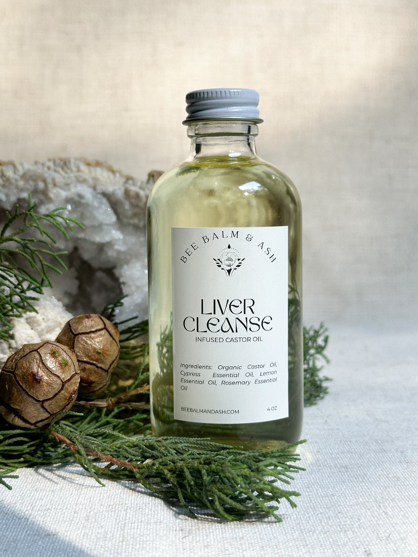 Liver Care Castor Oil | Infused Abdominal Clearing Pack Oil