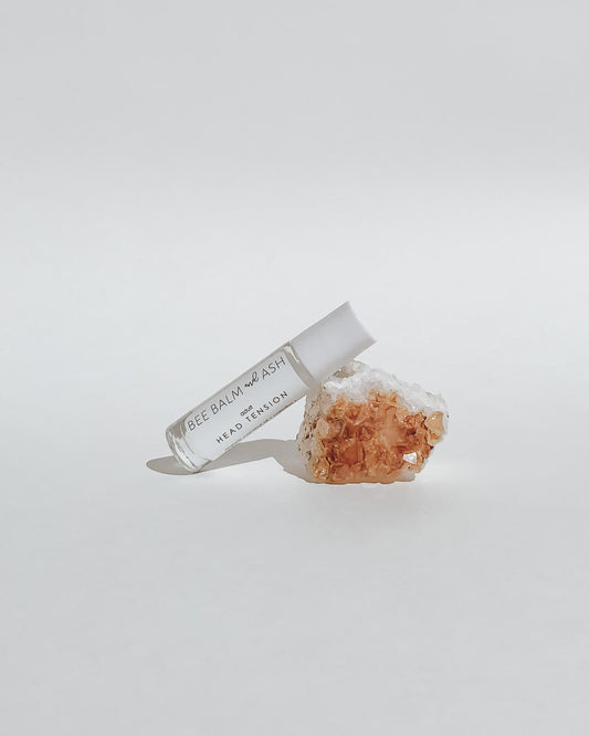 Head Tension // Essential Oil Roller, Natural Pain Relief, Soothing, Plant-Based, Organic, Holistic Wellness