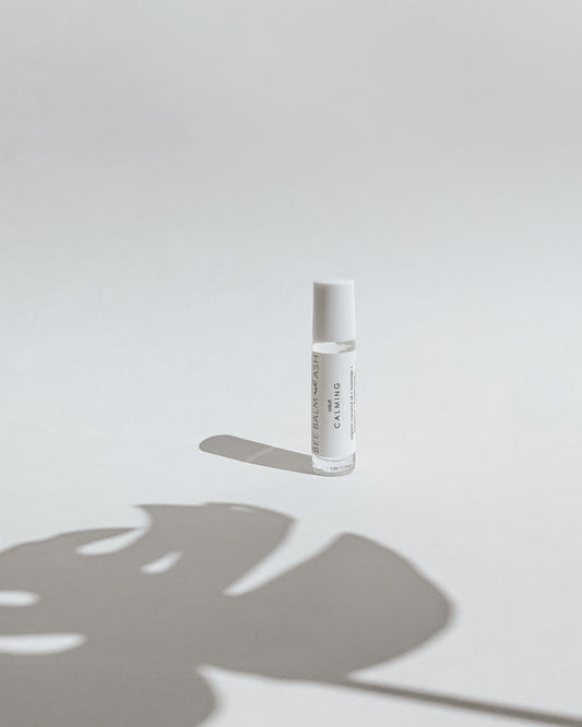 Calming // Essential Oil Roller for Stress Relief and Cortisol Reduction, Natural Relaxation, Plant-Based, Organic, Holistic
