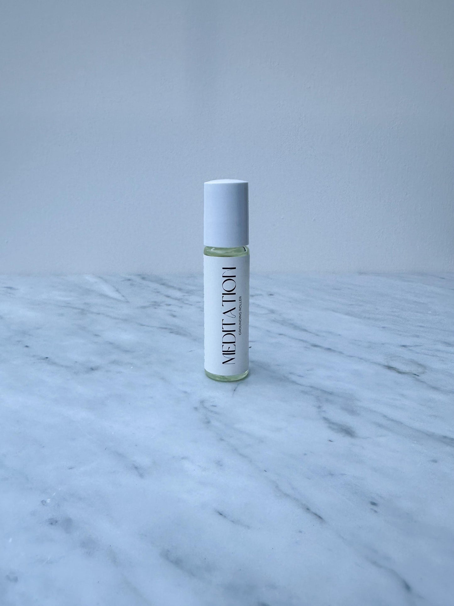 Meditation // Essential Oil Roller for Breathwork, Grounding, Yoga, Journaling, Inner Peace and Stillness, Plant-Based, Organic, Holistic