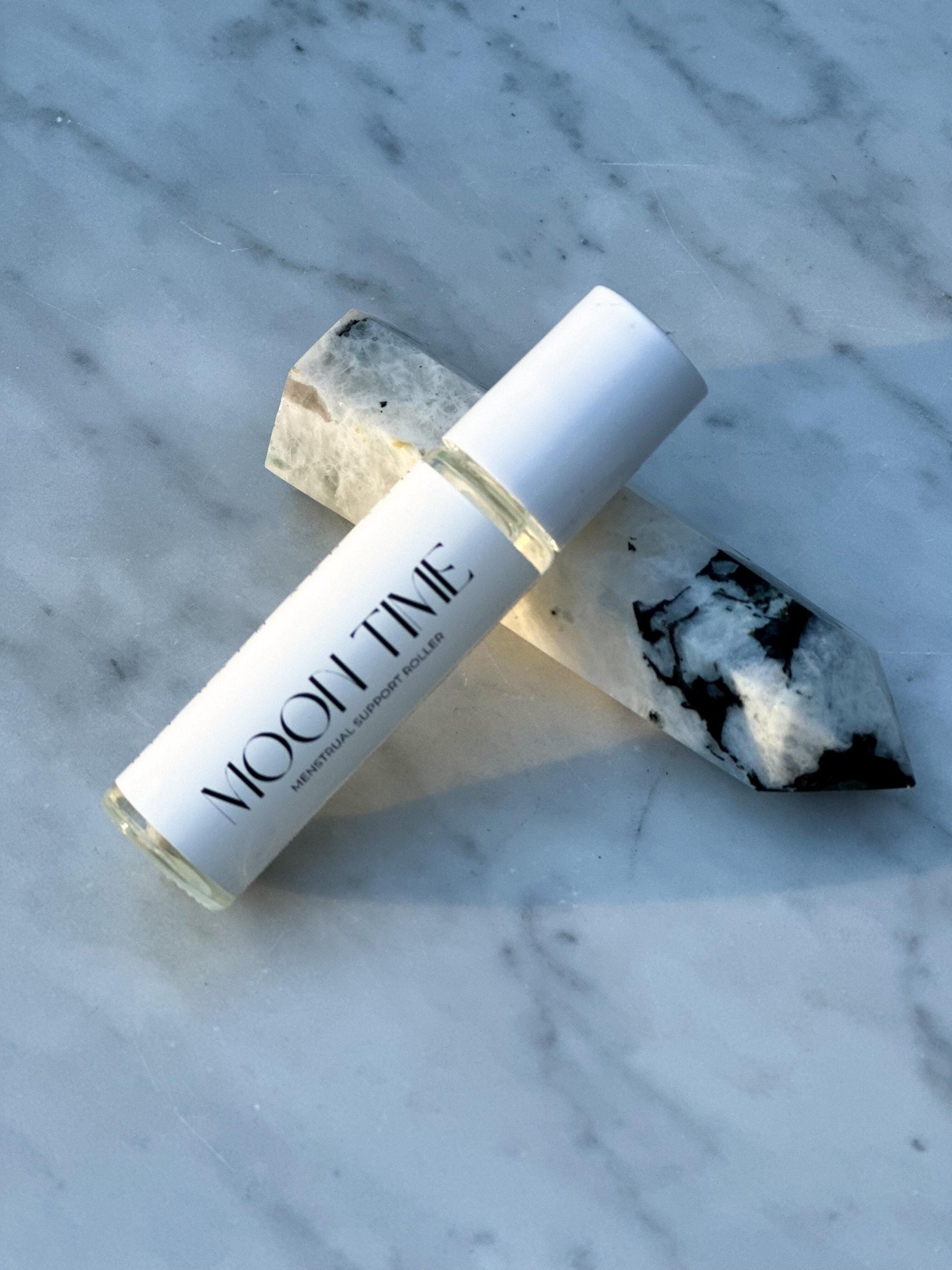 Moon Time // Essential Oil Roller, PMS, Menstrual Cramp, Mood Support, Cyclical Living, Natural, Organic, Plant-Based, Holistic