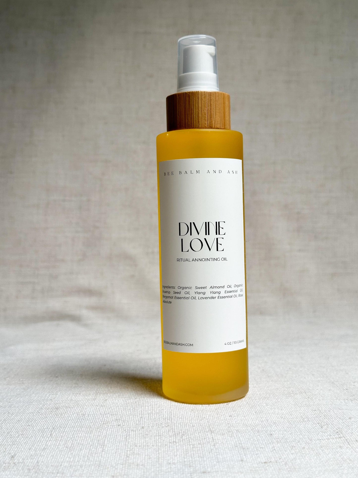 Divine Love // Massage Oil for Heart-Opening, Self-Compassion, Breast Massage, Sacred Feminine, Self-Care Ritual