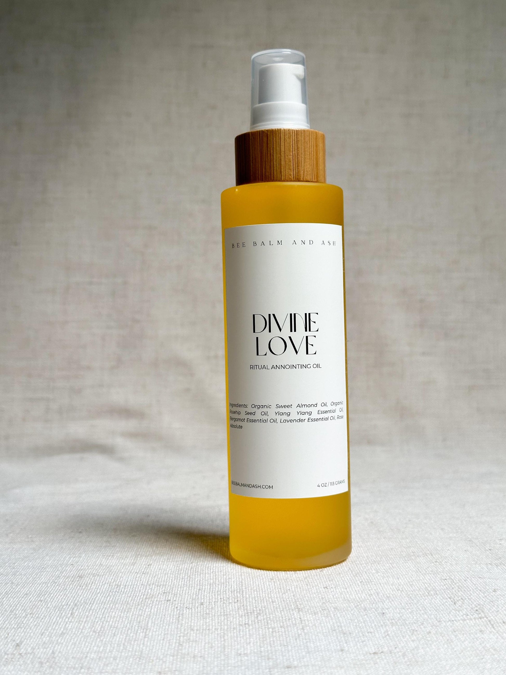 Divine Love // Massage Oil for Heart-Opening, Self-Compassion, Breast Massage, Sacred Feminine, Self-Care Ritual