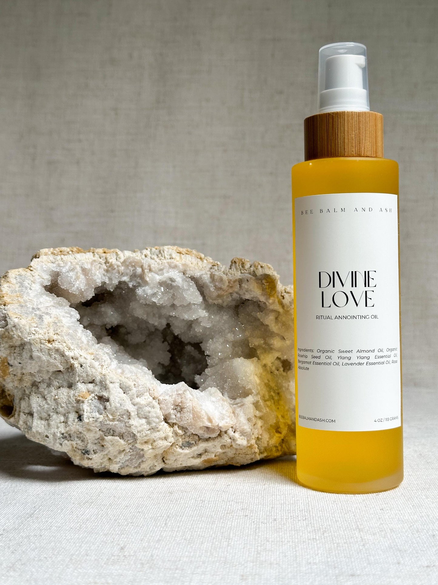 Divine Love // Massage Oil for Heart-Opening, Self-Compassion, Breast Massage, Sacred Feminine, Self-Care Ritual