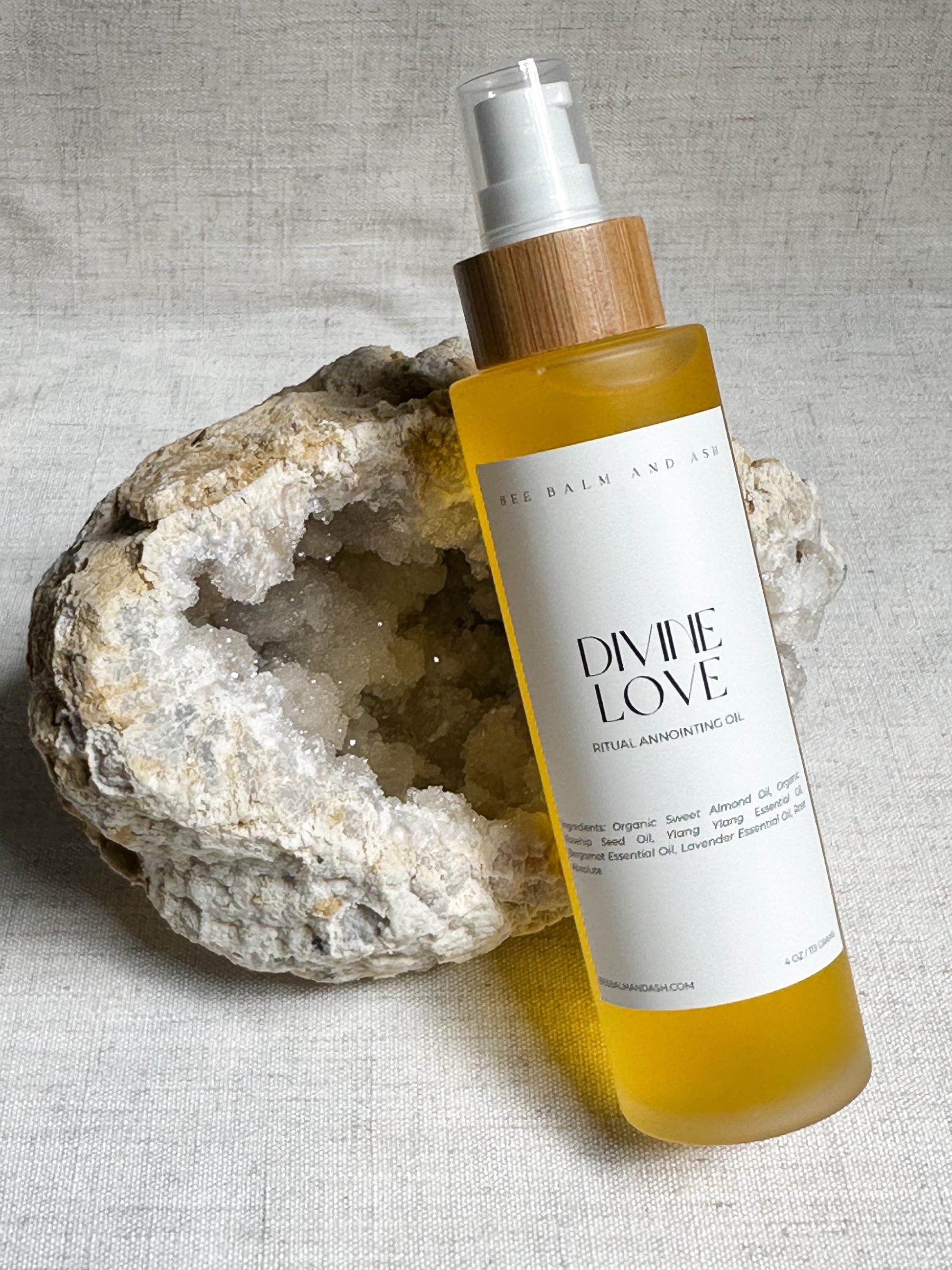 Divine Love // Massage Oil for Heart-Opening, Self-Compassion, Breast Massage, Sacred Feminine, Self-Care Ritual