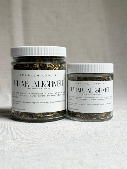 Vaginal Steam // Lunar Alignment // Organic Yoni V Steam for Irregular Menstrual Cycles, Align Yourself to the Moon and the Goddess Within