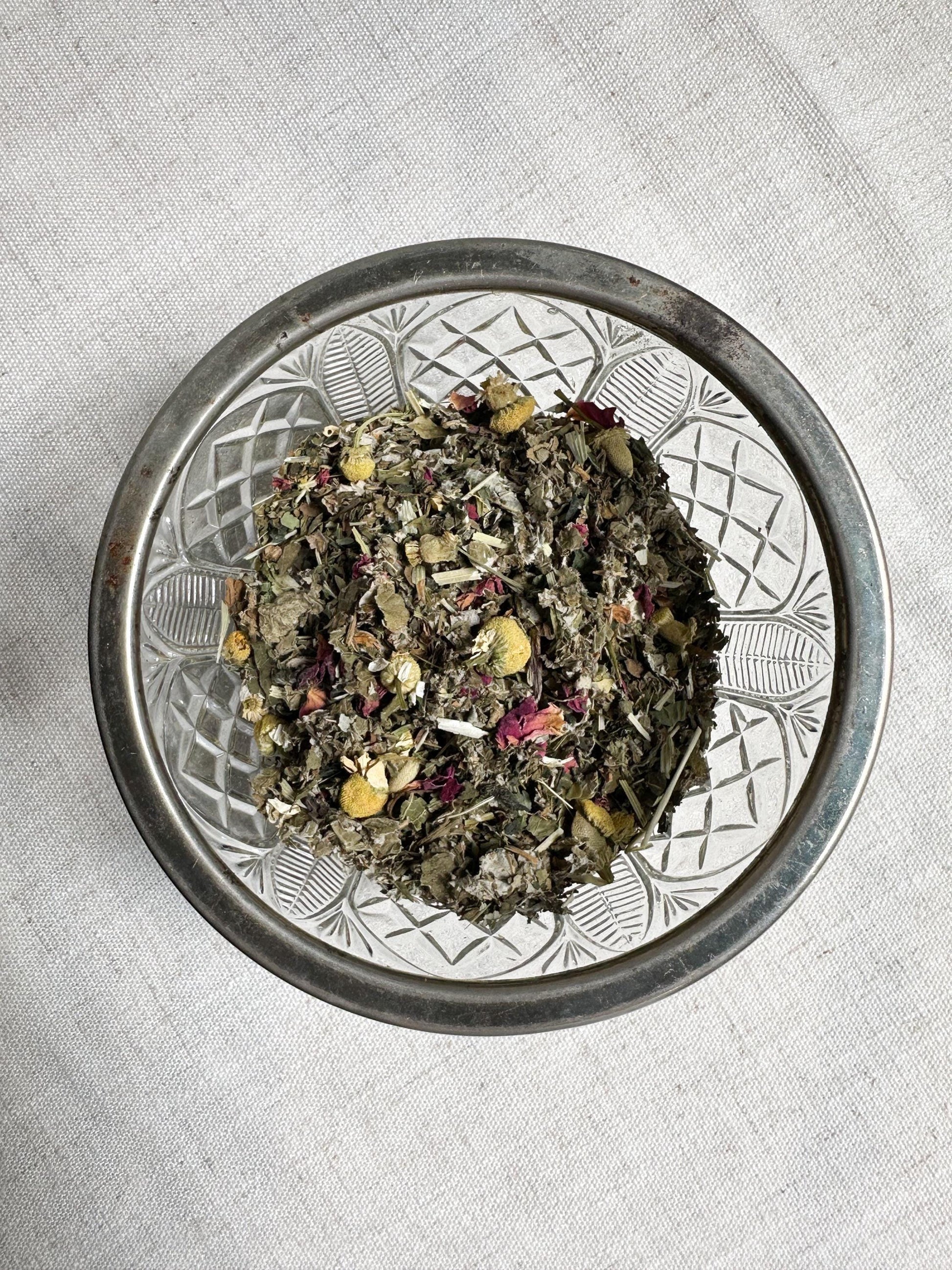 Fertile Ground // Organic Loose Leaf Tea for Womb Nourishment, Hormone Balance & Preconception Support, Herbal Fertility Tea, Caffeine Free