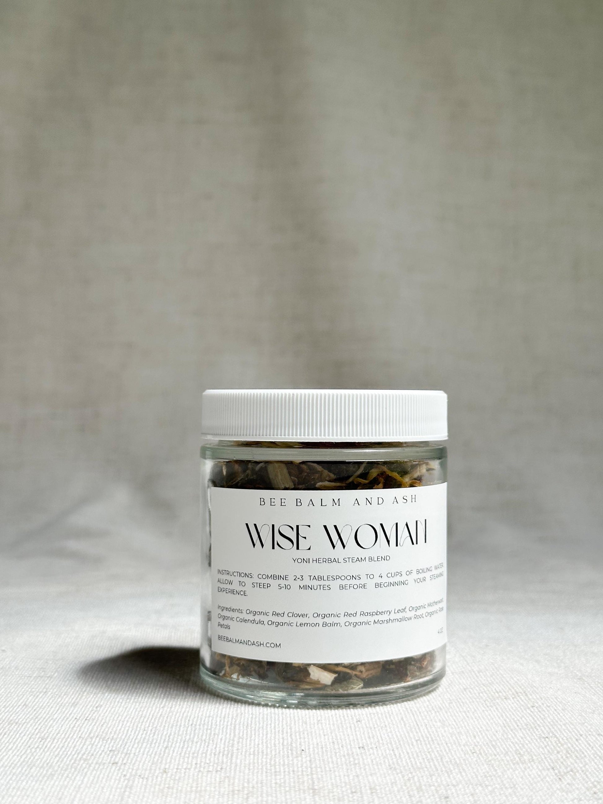 Vaginal Steam // Wise Woman // Organic Yoni V Steam for Menopause & Perimenopause Support, Hot Flash Relief, Herbal Feminine Care
