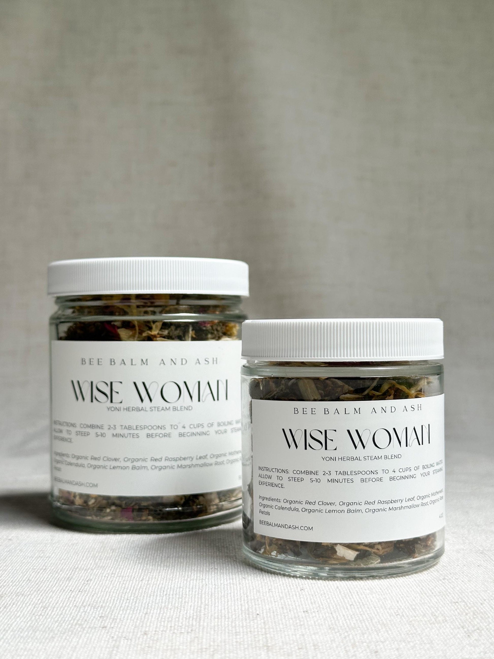 Vaginal Steam // Wise Woman // Organic Yoni V Steam for Menopause & Perimenopause Support, Hot Flash Relief, Herbal Feminine Care