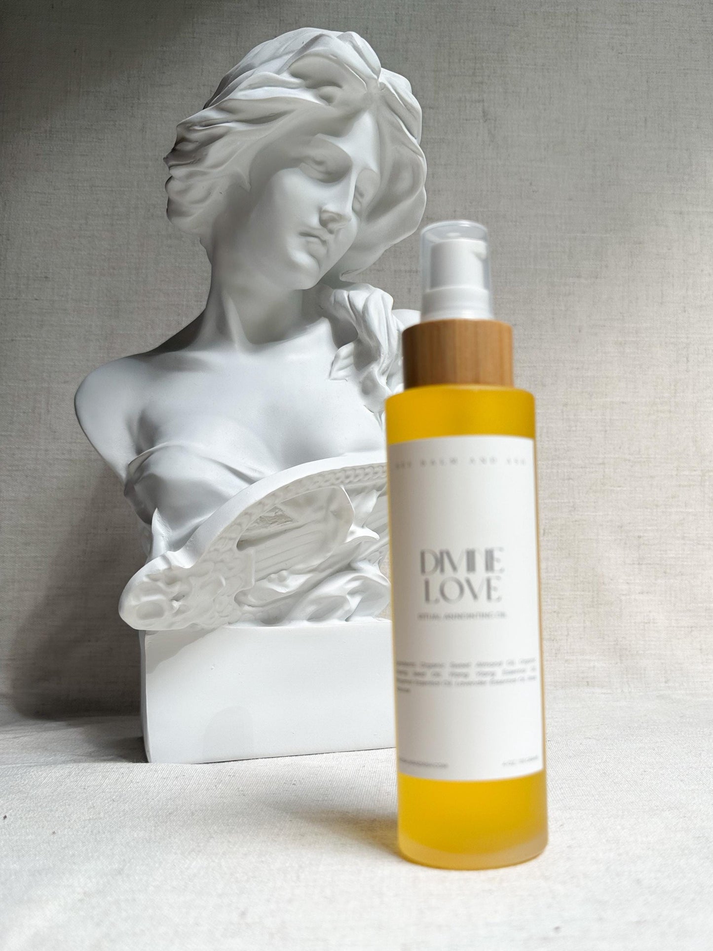 Divine Love // Massage Oil for Heart-Opening, Self-Compassion, Breast Massage, Sacred Feminine, Self-Care Ritual