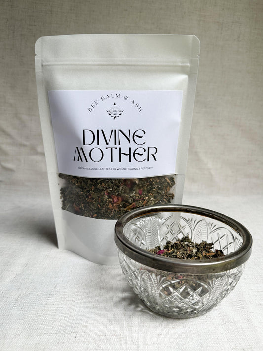 Divine Mother // Organic Loose Leaf Herbal Tea for Postpartum Recovery, Hormone Balance & Reproductive Health