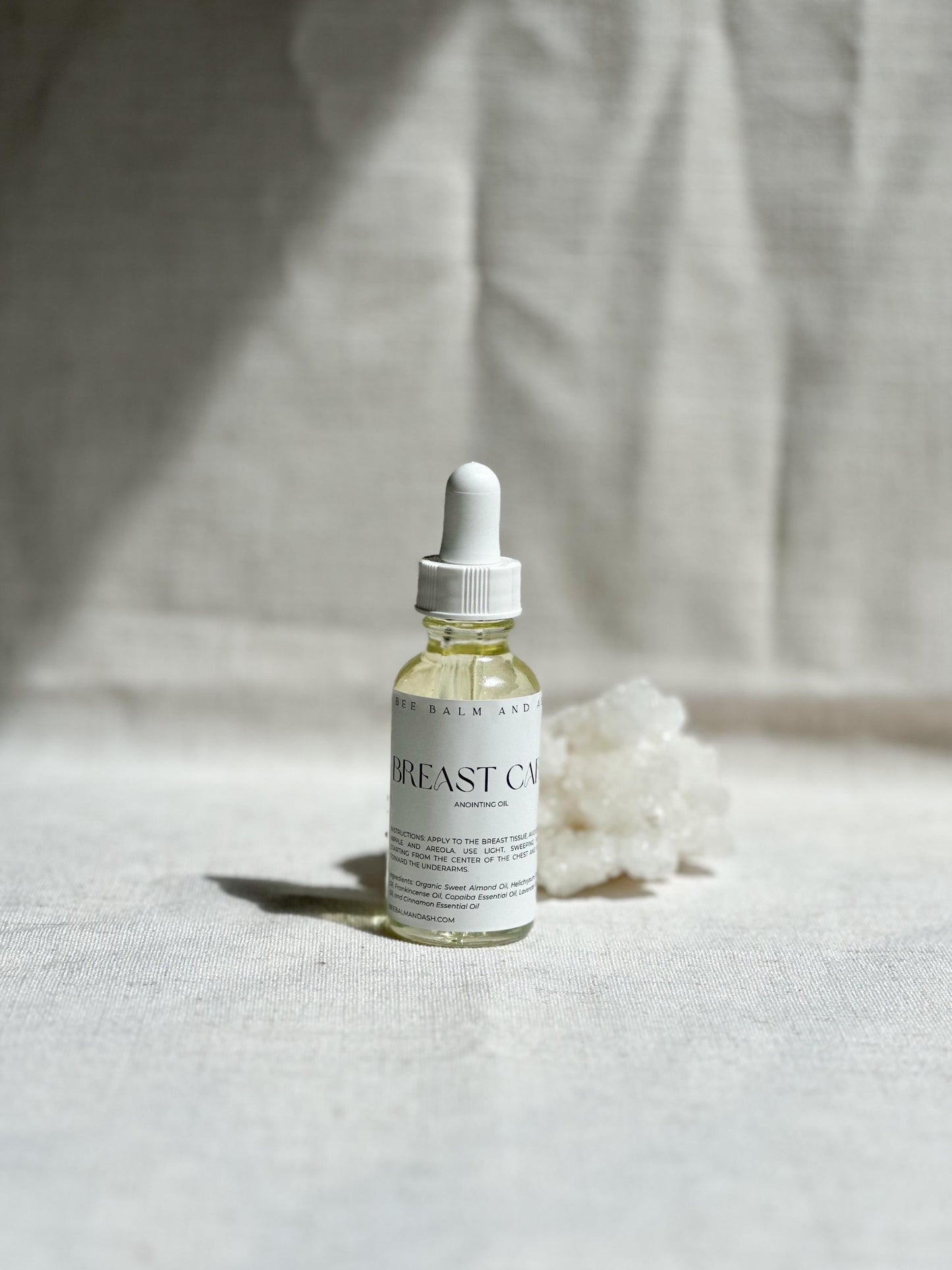 Postpartum Breast Massage Oil | Breast Comfort & Tissue Support | Nursing Self-Care | Organic Botanical  Essential Oil Blend | 2 oz Dropper