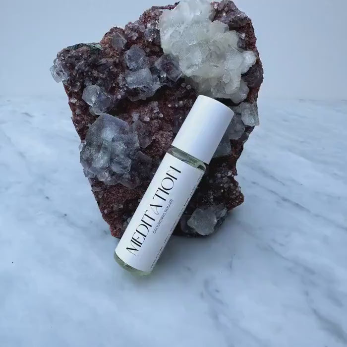 Meditation Essential Oil Roller: Organic Plant-Based Aromatherapy