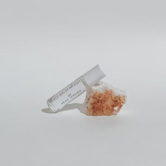 Head Tension // Essential Oil Roller, Natural Pain Relief, Soothing, Plant-Based, Organic, Holistic Wellness