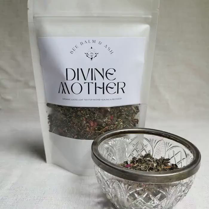 Divine Mother // Organic Loose Leaf Herbal Tea for Postpartum Recovery, Hormone Balance & Reproductive Health