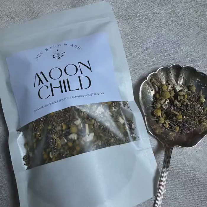 Organic Calming Herbal Tea for Kids: Sleep Support, Lemon Balm & Spearmint