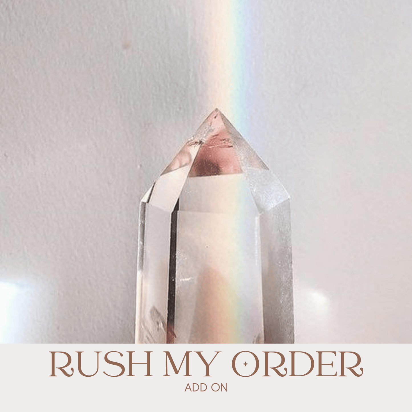 rush my order